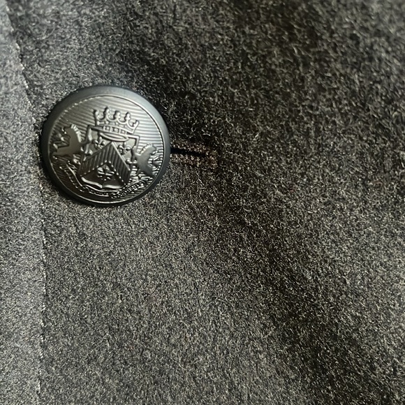 Express Men’s Wool Military Peacoat - Picture 4 of 10